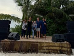 A2 Audio Sound System Bergelegar di Pulau Bawah