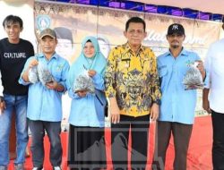 Gubernur Ansar Apresiasi Panen Persial Udang Vaname di Lingga