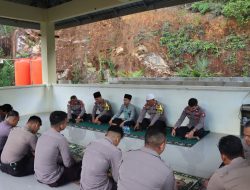 Bentuk Karakter Humanis, Polres Anambas Rutin Laksanakan Binrohtal