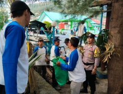 Jalin Sinegritas, Bhabinkamtibmas Polsek Siantan dan TNI Laksanakan Jumat Berlian