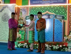 MTQH ke X Tingkat Kecamatan Lingga Utara Resmi Dibuka