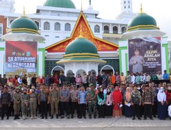 Polres Anambas Beserta Seluruh Elemen Masyarakat Melaksanakan Apel Silaturahmi Kebangsaan