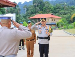 Kapolres Anambas Pimpin Langsung Apel Gelar Pasukan