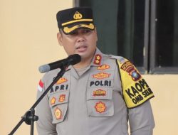 Kapolres Anambas Hijaukan Lingkungan Dengan Menanaman Pohon