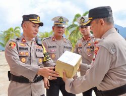 Wakapolres dan Satlantas Anambas Apresiasi Polisi Teladan