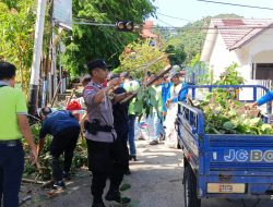 Jalin Sinegritas, Bhabinkamtibmas Polsek Siantan ikut Jumat Berlian