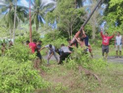 Demi Kepentingan Umum, Kades Mampok Ajak Masyarakat Goro Bersama