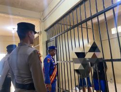 Pastikan Ruang Tahanan Aman, Pawas Polres Anambas Rutin Cek dan Kontrol