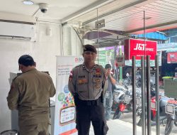 Berikan Rasa Aman ke Masyarakat, Sat Samapta Polres Anambas Jaga Objek Vital Bank