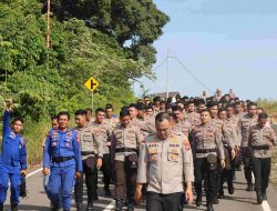 Kapolres Anambas Ajak Anggota Jaga Kebugaran Tubuh