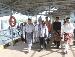 Pimpin Kafilah Anambas, Akmaruzzaman Tiba di Kota Batam.