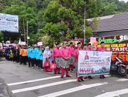 Kelurahan Tarempa Turut Meriahkan Pawai Pembangunan Hut Anambas.