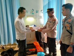 Orang Tua Korban Patah Tulang Ucap Terimaksih Kepada Kapolres Anambas