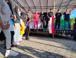 Bawaslu Anambas Gelar Kegiatan Jalan Sehat Serta Sosialisasi Pengawasan Pilkada