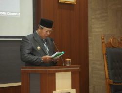 Bupati Haris Sampaikan Apresiasi Tinggi Kepada Fraksi di Paripurna ABDP P 2024