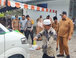 Bupati Anambas Serahkan Falkes di Puskesmas Siantan Tengah