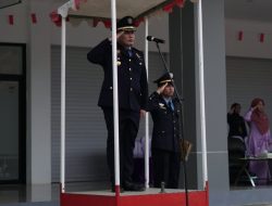 Upacara Harhubnas di Bandara Letung Berlangsung Hikmad, Amanat Menhub RI Dibacakan