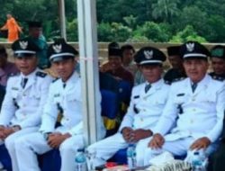 Kades Genting Pulur Ikuti Upacara Bendera Hut RI ke 79