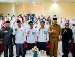 Bupati Haris di Kegiatan Manasik Haji Kemenag Anambas