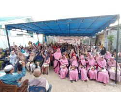 Rahma Hadiri Undangan Kampanye di Jalan Akasia, Warga Antusias Sambut Paslon Nomor Urut 1