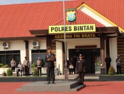Polres Bintan Gelar Upacara Peringatan Hari Sumpah Pemuda ke-96 Tahun 2024