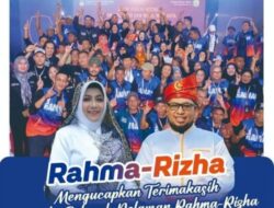 Apresiasi Rahma untuk Relawan dan Partai: “Tulang Punggung Perjuangan Kami”