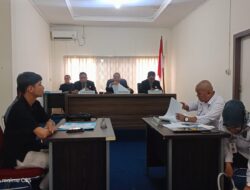 Mediasi  antara Tengku Azhar dan Octhian Syahreza  Melawan Pemprov Kepri dalam Sidang Adjudikasi Belum Menemukan Titik Terang.