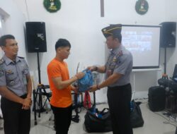 Rutan Kelas I Tanjungpinang Ikuti Perayaan Natal Pemasyarakatan Nasional dan Tutup Tahun 2024 Secara Virtual