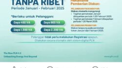 PT PLN Persero Berikan Diskon 50% Tarif Listrik bagi Pelanggan Daya 2.200 VA ke Bawah Selama Dua Bulan