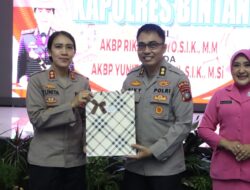 Pisah Sambut Kapolres Bintan, AKBP Yunita Stevani Resmi Gantikan AKBP Riky Iswoyo