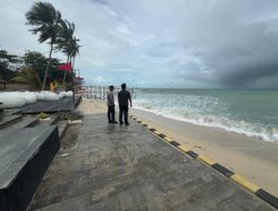 Himbauan Kamtibmas dan Antisipasi Kemunculan Buaya di Pantai Desa Teluk Bakau