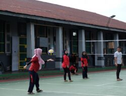 Semangat Pagi WBP Rutan Tanjungpinang Saat Ikuti Kegiatan Olahraga Bersama