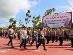 Polres Bintan Gelar Apel Pasukan Operasi Keselamatan Seligi 2025