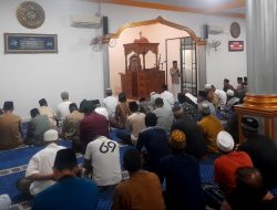 Masjid Al-Ihsan Jemaja Gelar Shalat Tarawih Perdana Ramadhan 2025.