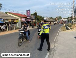 Polres Bintan Lakukan Pengaturan Lalu Lintas Jelang Buka Puasa Bulan Ramadhan 1446 H