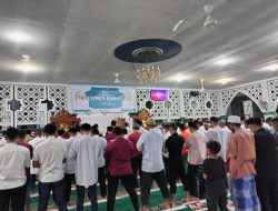 Kehangatan dan Kekhusyukan Ibadah Shalat Tarawih di Rutan Kelas I Tanjungpinang