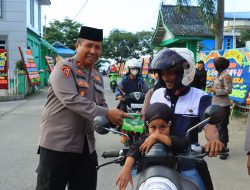 Polres Anambas Berbagi Takjil, Disejalankan Dengan Hut Polda Kepri