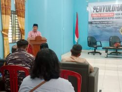 Kabakesbangpol Anambas Hadiri Penyuluhan Narkoba oleh HNSN Kepada Nelayan
