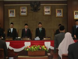 Paripurna Sertijab Bupati dan Wakil Bupati Kepulauan Anambas Berlangsung Khidmat