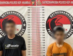 Dua Warga Anambas Ditangkap Polisi Sebab Narkoba