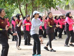 Tingkatkan Imunitas dan Kekompakan, Kapolres Bintan Gowes Bersama Anggota di Gunung Kijang