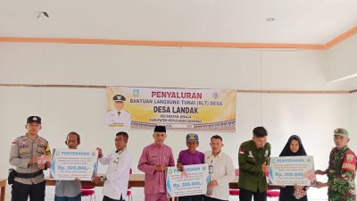 27 Keluarga Penerima Manfaat di Desa Landak Terima BLT Juni 2025