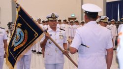 Letkol Laut (P) Romi Sitorus Resmi Menjabat Komandan Lanal Tarempa