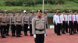 Kapolres Lingga Kukuhkan Tiga Pamapta Sebagai Perwira Penanggung Jawab Pelayanan Terpadu