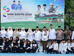 Bupati M. Nizar Ajak Santri Kuasai Teknologi di Apel Hari Santri 2025 Kabupaten Lingga