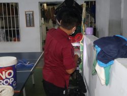 Lapas Narkotika Kelas IIA Tanjungpinang Gelar Razia Hunian Dukung Program “One Day One Room Inspection”