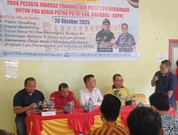 Pemdes Putik Bersama IMTC Gelar Pelatihan Pra Kerja, Kegiatan Diresmikan Langsung Bupati Anambas