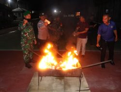 Lapas Narkotika Tanjungpinang Musnahkan Barang Hasil Razia Bersama APH untuk Menjaga Keamanan dan Integritas