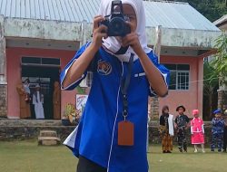 Siswi SD di Ujung Perbatasan NKRI Tampil Unik di Hari Pahlawan