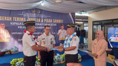 Sertijab Kalapas Tanjungpinang, Suparman Resmi Gantikan Untung Cahyo Sidharto